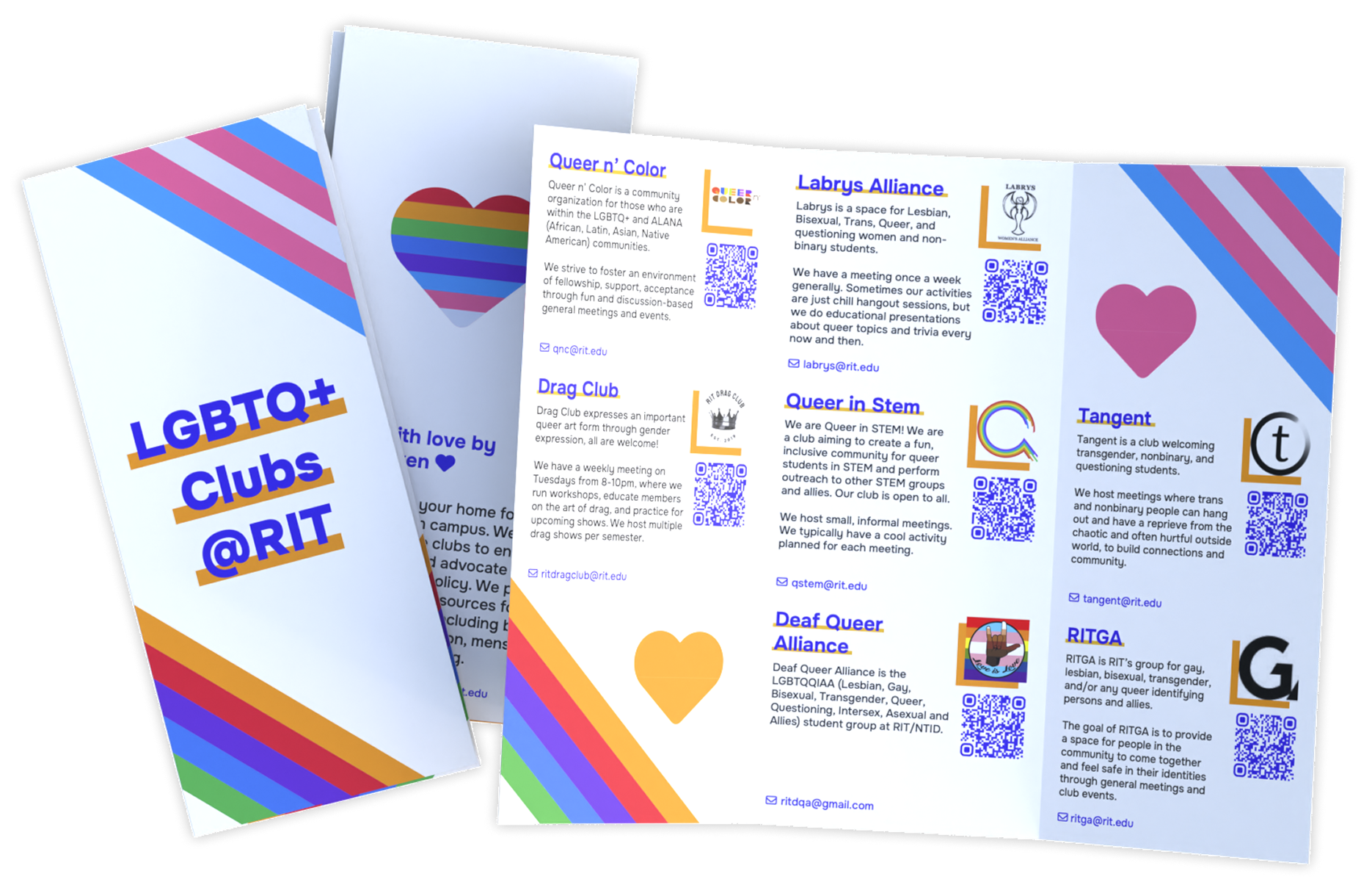 outspoken branded brochures