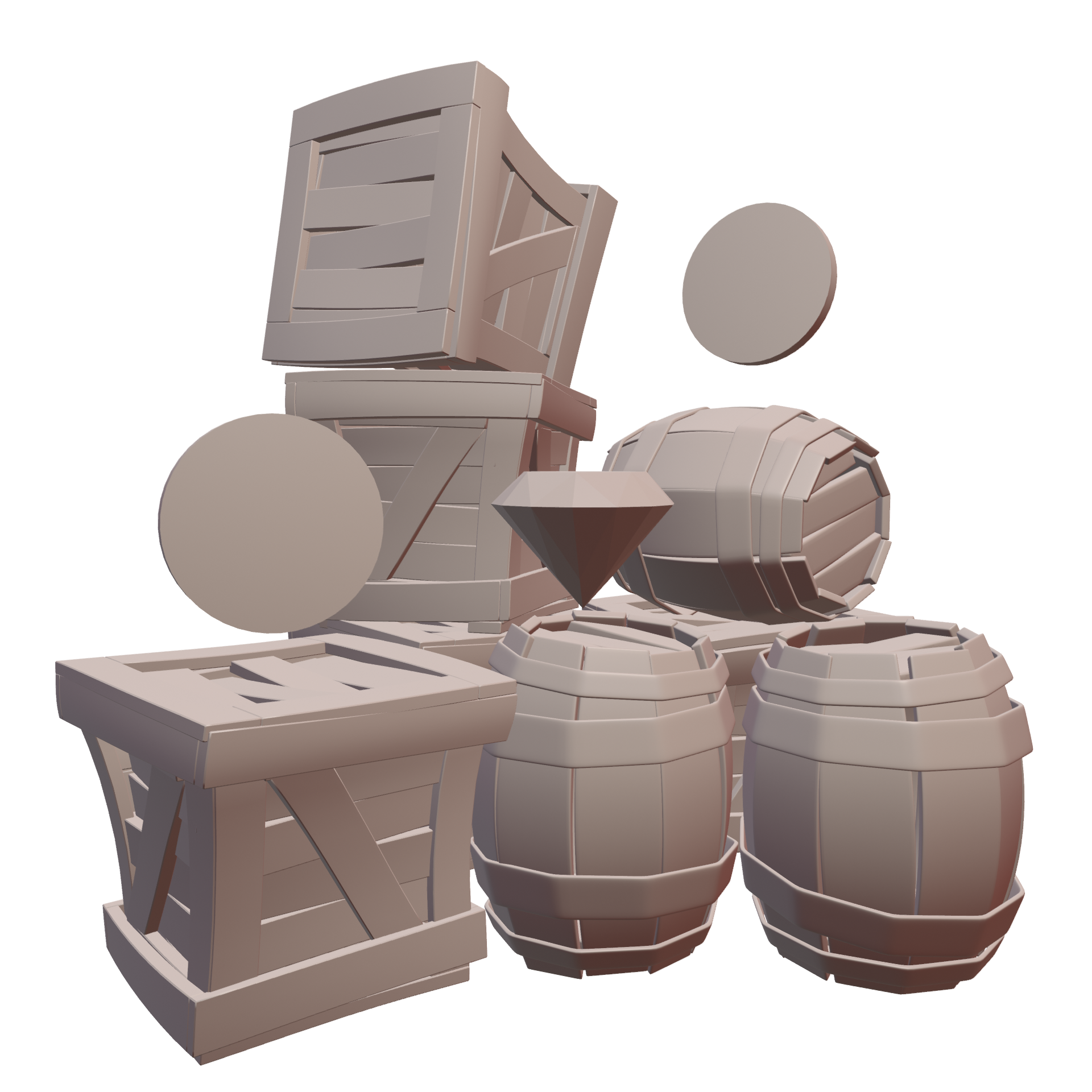 objects with no texture